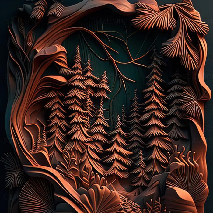 Картины Св лес